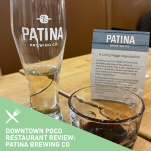 Patina Brewing cider and wine